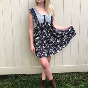 Blooming Babydoll Dress